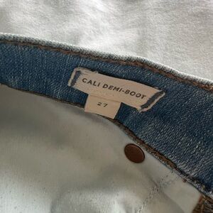 Madewell Cali Demi-Boot light wash